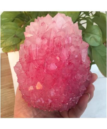 Natural Crystal Rough Very Beautiful Rose-Colored Quartz Crystal Cluster specimens Stones 900-1000g - Buy Online on GoSupps.com