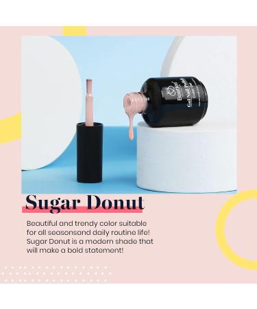 Beetles 15ml E-Sugar Donut Gel Polish - Neutral Brown Pink Color | Soak Off LED Gel for All Season | Natural Nail Lamp Polish - Buy Online on GoSupps.com