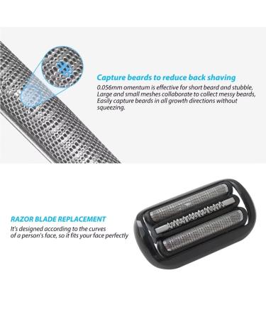 Buy Series 5 & 6 53B Electric Shaver Head Replacement Cassette for Braun Razors - Compatible with Models 5018s 5020s 5031s 5050cs 6020s 6072cc - International Shipping Available - Buy Online on GoSupps.com