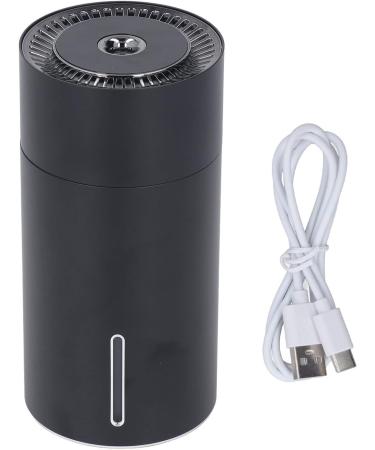 Portable 260ml Car Humidifier & Aromatherapy USB Device | Adjustable 3 Gears Automatic Induction Colorful Light - Ideal for Home & Car Use (Black - Buy Online on GoSupps.com