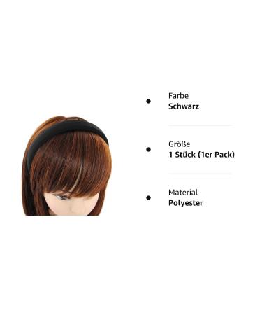 Buy Axy Fabric Padded Candy Colors Headband - Stylish Black Women's Hair Accessory | HRK7 - Buy Online on GoSupps.com