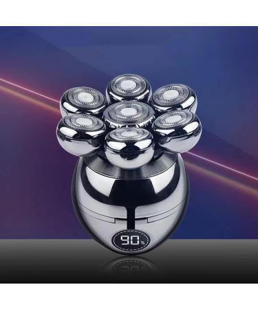 Vesdrtyr Electric Shaver for Bald Men 7D Floating Cutter Beard Trimmer Clipper Waterproof Shaving USB Charging Trimmer - Buy Online on GoSupps.com