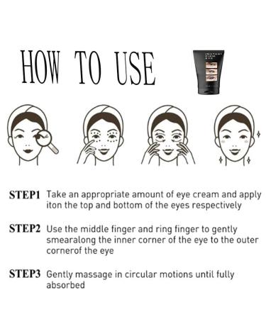 Instant Firm Eye Tightener - Anti-Aging Eye Bag & Dark Circle Cream - Brightening Firming Cream (1.05 OZ) - International Shipping Available - Buy Online on GoSupps.com