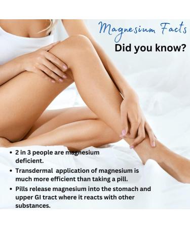 Magnesium Oil Spray - Unscented Regular Strength - 8oz - Huile de Magn sium - Product of Canada 237ml - Buy Online on GoSupps.com