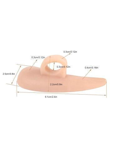 10 Pairs Hammer Toe Cushions Pad - SEBS Corrector for Adults | Middle Toe Single Hole (Color Options) - Buy Online on GoSupps.com