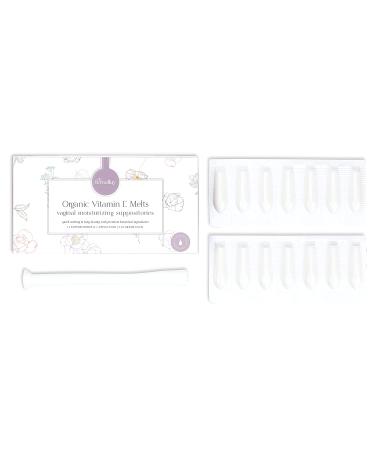Femallay Organic Vitamin E Vaginal Moisturizing Suppository Melts - Unscented, Estrogen-Free Feminine Care | Relieves Dryness, Itching, Burning, Irritation, Redness & Menopause Symptoms - Buy Online on GoSupps.com