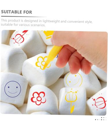 HOLIDYOYO 6pcs Cake Boxes Biscuits Decor Portable Edible Pens Portable Edible Markers Edible Cake Pens Plastic - Buy Online on GoSupps.com