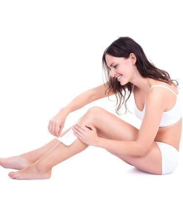 Wax Strips and Sticks Kit - 250 Pieces for Hair Removal | Includes Waxing Strips, Cloth, and Wooden Applicator Sticks for Women and Men - Buy Online on GoSupps.com