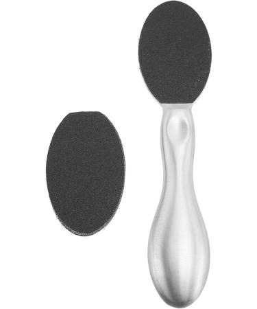 Pedicure Foot File Double Sided Professional 10 Replaceable Sandpaper Foot Callus Scrubber Portable Dead Skin Removal for Home - Buy Online on GoSupps.com