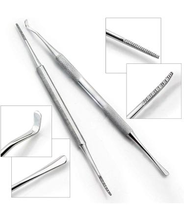 Haryali London Ingrown Toenail Treatment Kit - Double Ended Ingrown Toenail Lifter and File Set - Easy Anti-Septic Application - Ingrown Toenail Lifter - for painful toes - Buy Online on GoSupps.com