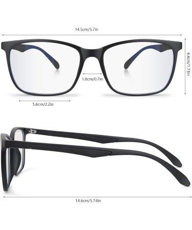 Chuertech Blue Light Filter Glasses - Anti-Blue Rays PC Gaming Glasses for Men & Women | Relieve Eye Fatigue & Protect Against Eye Strain - Buy Online on GoSupps.com