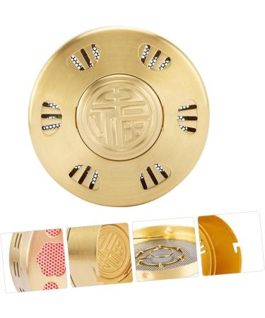 OHPHCALL Box Portable Moxibustion Moxibustion Box Copper Moxa Cup Moxa Burning Tool Moxibustion Tank Acupoint Massage Device Cone Holder Stand Taper Holder Adjustable Scroll Wheel - Buy Online on GoSupps.com