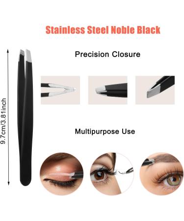 Lusofie 7-in-1 Eyebrow Kit for Women and Men - Eyebrow Razor, Trimmer Set with Brush, Scissors, Tweezers - Perfect Eyebrow Shaping Tools - Buy Online on GoSupps.com