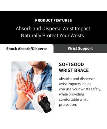 3-Strap Wrist Brace for Pain Relief | Adjustable Support for Men & Women | Breathable & Flexible Wrist Band for Daily Discomfort & Sports Strain - Buy Online on GoSupps.com