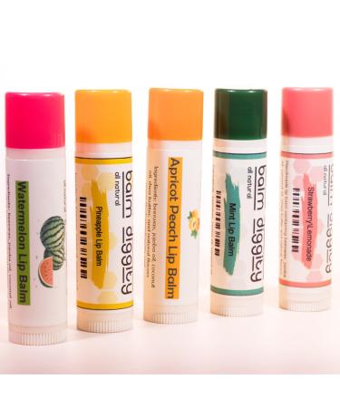 It's The Balm Diggity 2-pack Watermelon Beeswax All-Natural Moisturizing and Nourishing Lip Balm Made With Just 5 pure Ingredients (Watermelon) 0.15 ounces per tube - Buy Online on GoSupps.com