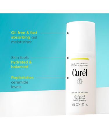 Cur l Skin Balancing Oil Control Gel Moisturiser 120ml - Lightweight and Effective - Buy Online on GoSupps.com