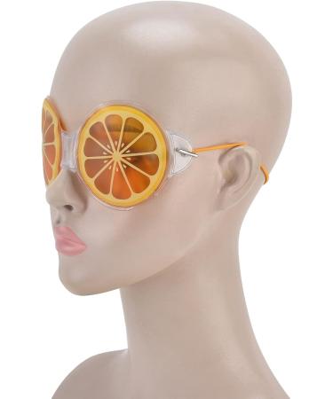 Buy Lemon Fruit Pattern Sleep Eye Mask - Breathable Cold Compress for Fatigue Relief | Perfect Blindfold for Restful Sleep - Buy Online on GoSupps.com