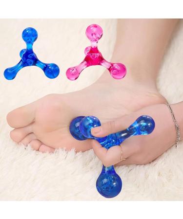 4 Point Trigger Point Massage Device - Effective Self-Massage for Back Neck Shoulders & Feet | International Shipping - Buy Online on GoSupps.com