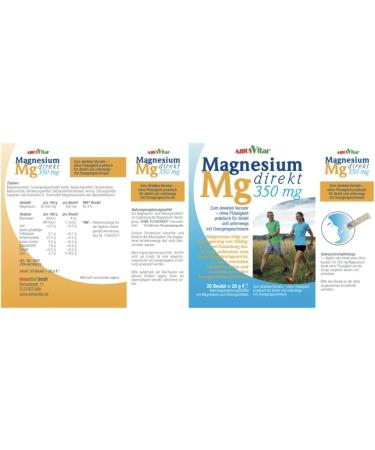 AmosVital Magnesium direct 20 g - Buy Online on GoSupps.com