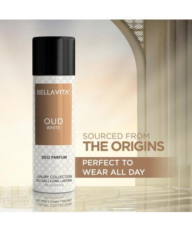 Luxury Oud Combo For Men & Women Pack Of 2 Premium Long Lasting Fragrance Scent - White Oud Edp 100 Ml & Oud White Body Parfum Deodorant 150 Ml - Sprays For Women - Buy Online on GoSupps.com