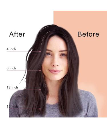 REECHO 2-Pack Clip-In Hair Extensions - 4-Inch Short Thick Hairpieces for Thinning Hair in GreySilverWhite Mix - Buy Online on GoSupps.com