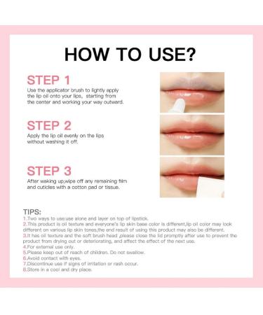 MAEPEOR Glowing Lip Oil - Hydrating Lip Balm & Nourishing Lip Care | 7 Colors Available | Non-Sticky Moisturizing Glossy Finish - Buy Online on GoSupps.com