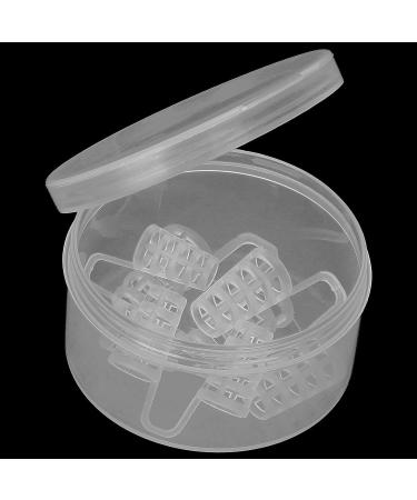 4 PCS Mini Transparent Anti Snoring Nose Clips - Comfortable Snoring Aid for Travel & Home Sleep - Buy Online on GoSupps.com