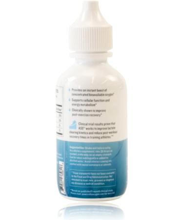ASO 35% Liquid Oxygen 2 oz - Bio-Available Oxygen-Enhanced Formula | 350,000ppm Activated STABILIZED Oxygen - Buy Online on GoSupps.com