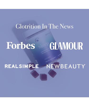 Glotrition Beauty Sleep Gummy | Deeper Higher Quality Sleep | Rejuvenate & Moisturize Skin at Night | Non-Habit Forming with Natural Ingredients | 60 Gummies - Buy Online on GoSupps.com