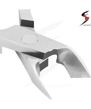 Professional Stainless Steel Cuticle Nippers - Salon Quality Cuticle Remover and Cutter for Manicure and Pedicure - Silver - Buy Online on GoSupps.com