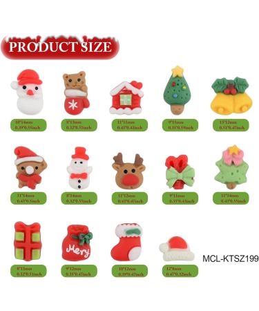 Resin Ornaments For Nail Art 1Bag Christmas In Various Designs Nails Ornaments Festive Nail Art Supplies - Buy Online on GoSupps.com