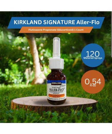 Buy Worldwide Nutrition Bundle Compatible with Kirkland Aller-Flo Fluticasone Propionate - 120 Metered Doses 0.54 Fl OZ Includes Keychain - Buy Online on GoSupps.com