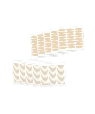 Angoily 40 Sheets Lace Double Eyelid Sticker Invisible Double Eyelid Sided Sticky Double Eyelid Decals Girl