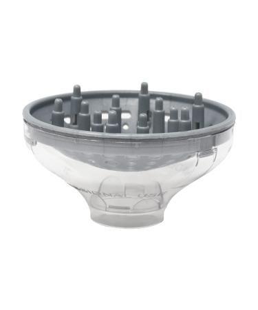 GAMMA+ Professional Hair Dryer Diffuser Attachment Fits Only Gamma+ Dryer Models Clear