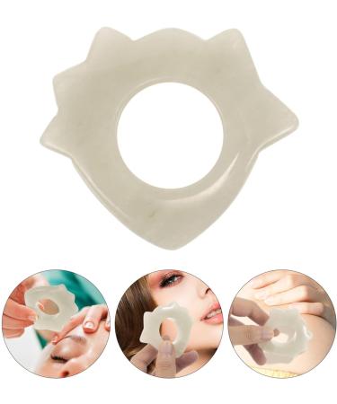 Buy Baluue Jade Gua Sha Facial Massage Board - Natural Ring-Shaped Shaving Tool for Face & Body Care | International Shipping - Buy Online on GoSupps.com