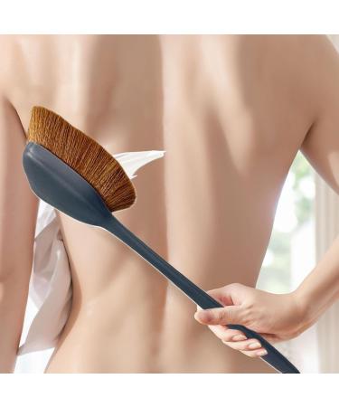 Selftanning applicator for the back sun protection applicator for the back body makeup brush for liquid foundation contouring bronzing - Buy Online on GoSupps.com