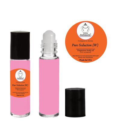 ZEKA PARFUMERIE Pure Seduction (W) Inspired Perfume Oil | Long-Lasting Fragrance Body Oil for Women | Alcohol-Free Roll-On | 1/3 Fl Oz (9.86 mL) - Buy Online on GoSupps.com