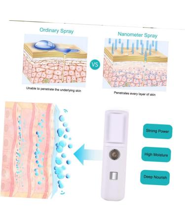 Beavorty 1Pc Sprayer Hydrating Humidifier small humidifiers desk humidifier air humidifier mini facial - Buy Online on GoSupps.com