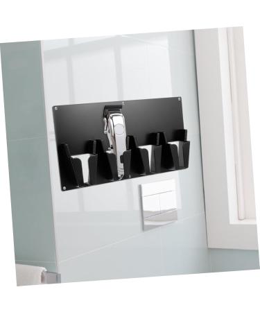 FRCOLOR Hair Clipper Storage Box - Wall-Mounted Electric Clipper Holder for Barbers & Salons | Durable PVC Stand | 36x20x5 cm | International Shipping Available - Buy Online on GoSupps.com