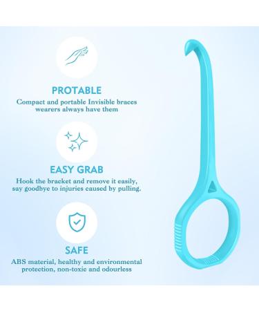 10PCS Aligner Removal tool Invisible Aligner Removal Tool for Removable Braces Retainers Aligner Removal Tool for Oral Health Hygienic and Durable Oral Care Tools - Buy Online on GoSupps.com