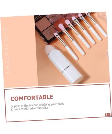 POPETPOP 4 Sets Makeup Brush Set Makeup Foundation Brush Mini Tools Cosmetic Eye Brush Facial Kit Women Eye Shadow Brush Sponges Women Makeup Supplies White Makeup Set Travel Plastic Face - Buy Online on GoSupps.com