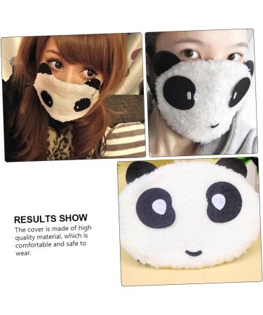 Buy Healvian Panda Bandanas - Warm Disposable Face Masks & Mouth Covers for Winter Protection | 2-Pack Cotton Sleep Masks - Buy Online on GoSupps.com