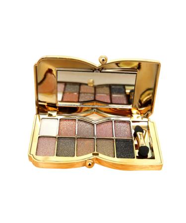 POPETPOP Set Mirror with Eye # Eyeshadow Colorful Brush and Shadow Makeup Glitter Flash Colors 1 count (Pack of 1) As Shown