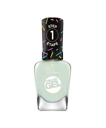 Sally Hansen Miracle Gel Donut Shop Collection Nail Polish  Mint Together  0.5 Fl Oz 166 Mint Together 0.5 Fl Oz (Pack of 1)