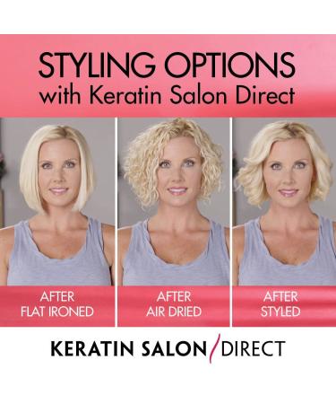 Keratin Salon Direct Hair Treatment 4 oz | Frizz Control, Formaldehyde-Free, Salon Quality, Long Lasting Smoothing Treatment - 1 Pack - Buy Online on GoSupps.com
