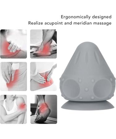 Assembly Massage Ball Tool - Suction Wall Massager for Sore Muscles Myofascial Relaxation Stress Relief & Deep Tissue Massage - Gray - Buy Online on GoSupps.com