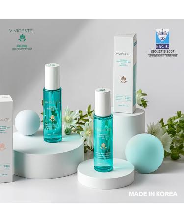 VIVIDESTEL Edelweiss Essence Toner Facial Mist - 727 645 ppm Edelweiss Flower Extract Essence Facial Toner Skin Mist - No Water & Oil Added - Edelweiss Extract and Niacinamide Facial Spray - 100ml - Buy Online on GoSupps.com