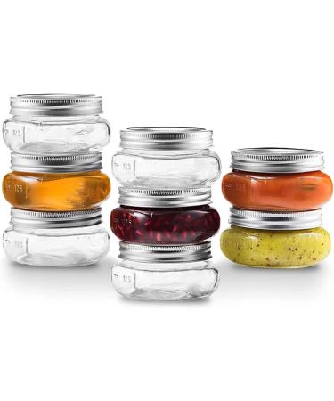 WALFREW Spice Jars Kitchen Jam Mazon Mason Jar Mashed Potatoes Vegetables Sealed Bottle 125 grams Wide Mouth Bottle 250 ml - Buy Online on GoSupps.com