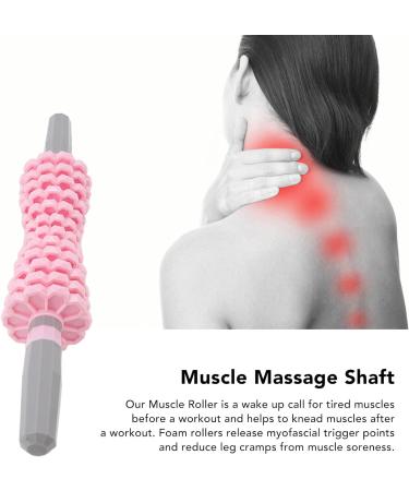 Musculean Massage Gear - Deep Muscle Relaxation Tools & Liposuction Roller (Pink) for Pain Relief - Buy Online on GoSupps.com