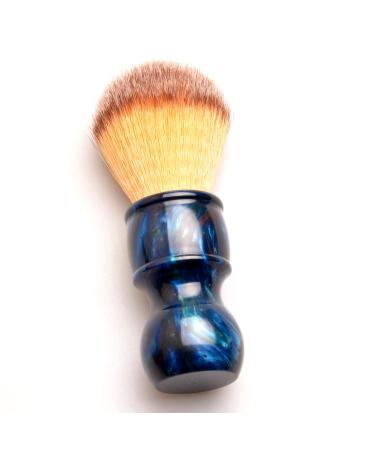 CSB SYNTHETIC Bristle Shaving Brush with Deep Blue Colorful Resin Handle